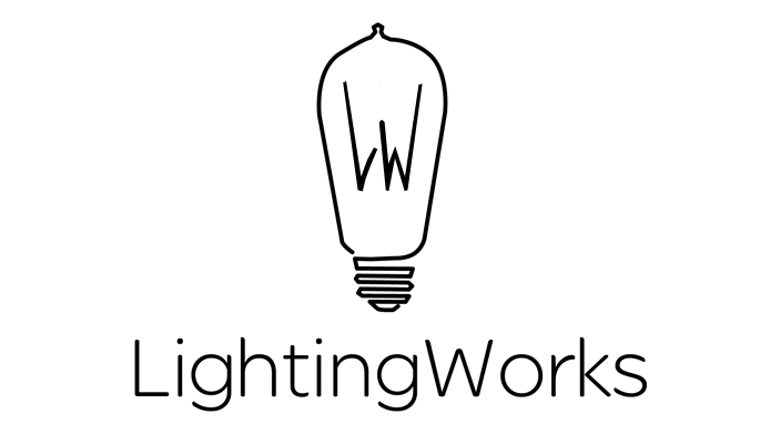 este es el logotipo de LightingWorks